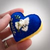 PDF downloadable pattern    #stitchforUkraine MINI pincushions