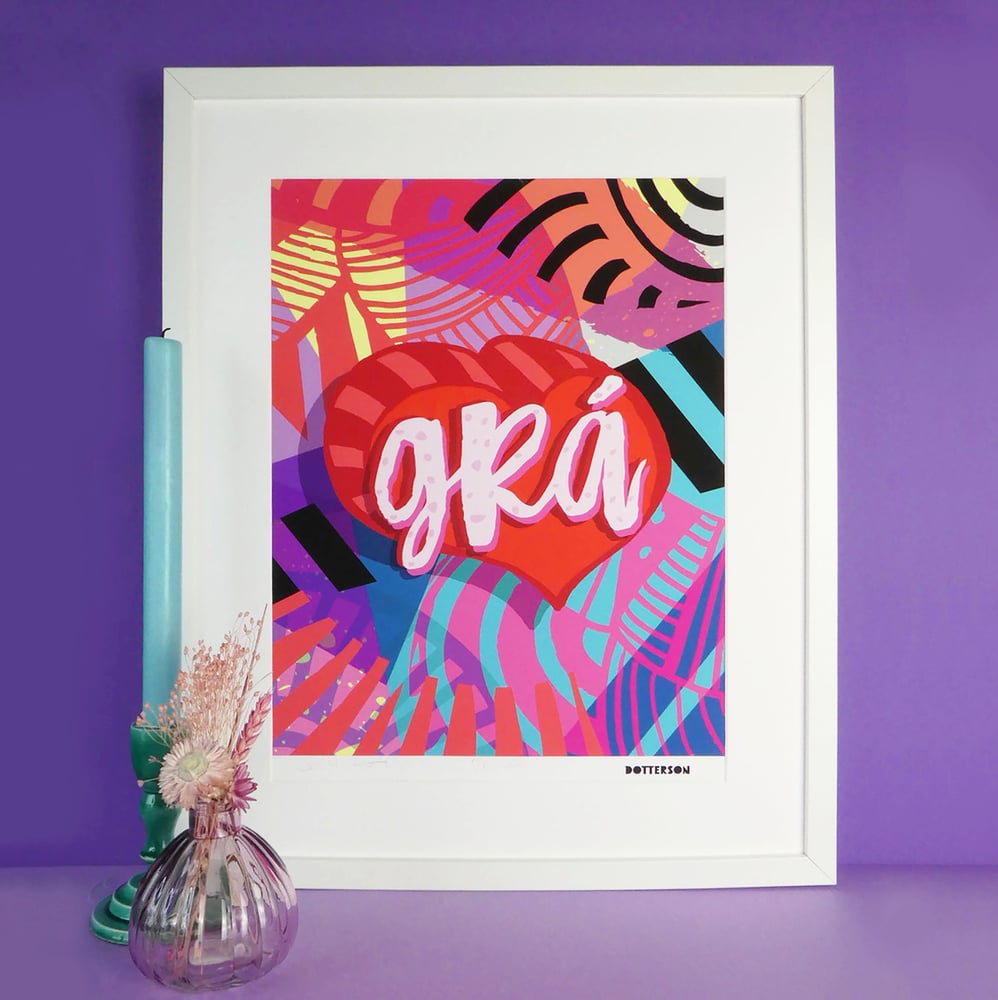 Image of 'GRÁ' A3 Print