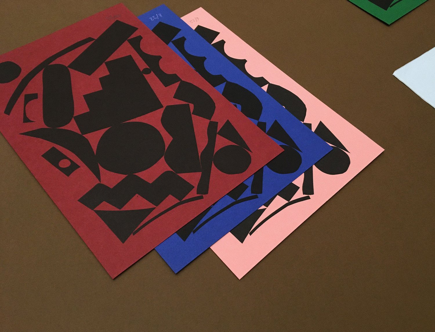 Image of BLACK SHAPES PRINT