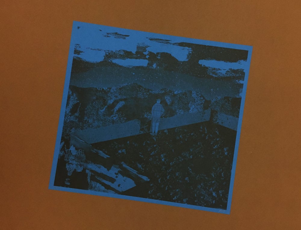 Image of THE VIEW (ON BLUE) PRINT