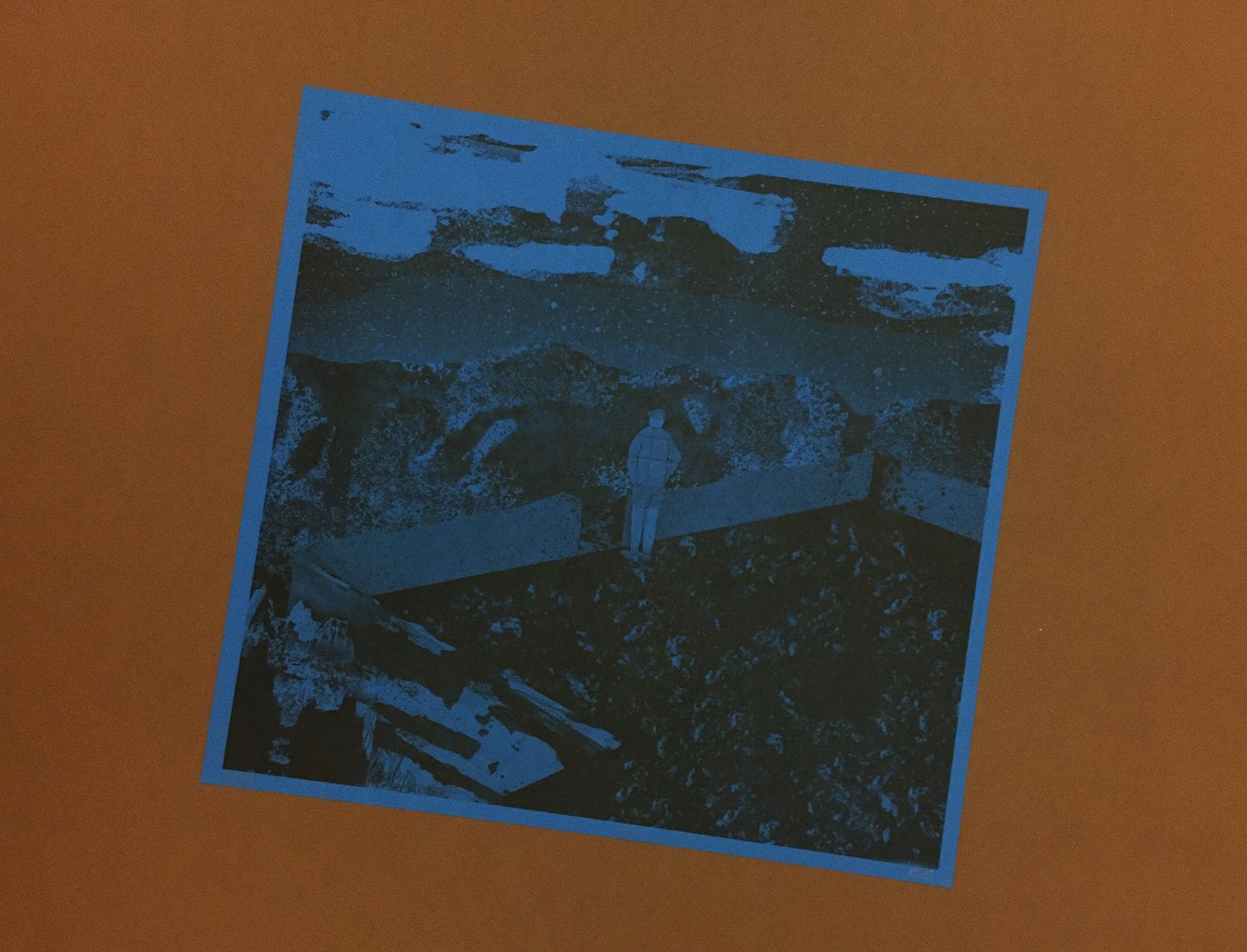 Image of THE VIEW (ON BLUE) PRINT