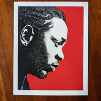 Kendrick Lamar screen print