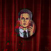Image 1 of Agent Cooper enamel pin