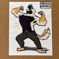 Image 1 of Fit Archie Medium Print 8x10