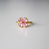 Pink Clover Ring