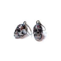 Image 1 of Oculus Sapientiae earrings in sterling silver or gold