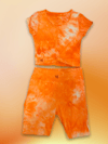 Orange Tie Dye Set 