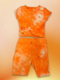 Image 2 of Orange Tie Dye Set 