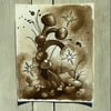 Mushroom Study | Original Pen and Ink