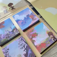 Image 2 of Geo Sticky Note Set