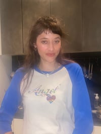 Image 2 of NEW Hologram Angel Baseball Tee (Unisex)