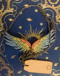 Image 2 of Macaw Wing Necklace