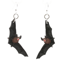 Image 1 of Cute Bat Earrings