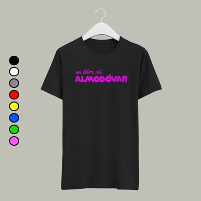 Camiseta Un film de Almodóvar 