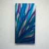 Irradiant Purple and Blue - Metal Wall Art Abstract Sculpture Painting Modern Decor