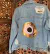 Evil  Eye Denim Jacket 