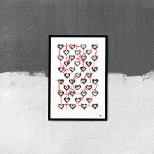 Image of "Heartbreak" 13"x19" Luster Art Paper Print
