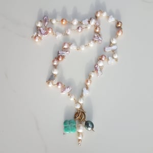 Mixed Pearl Eden Necklace 