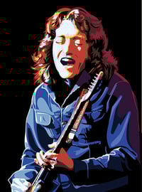 Rory Gallagher Original Painting - image 1
