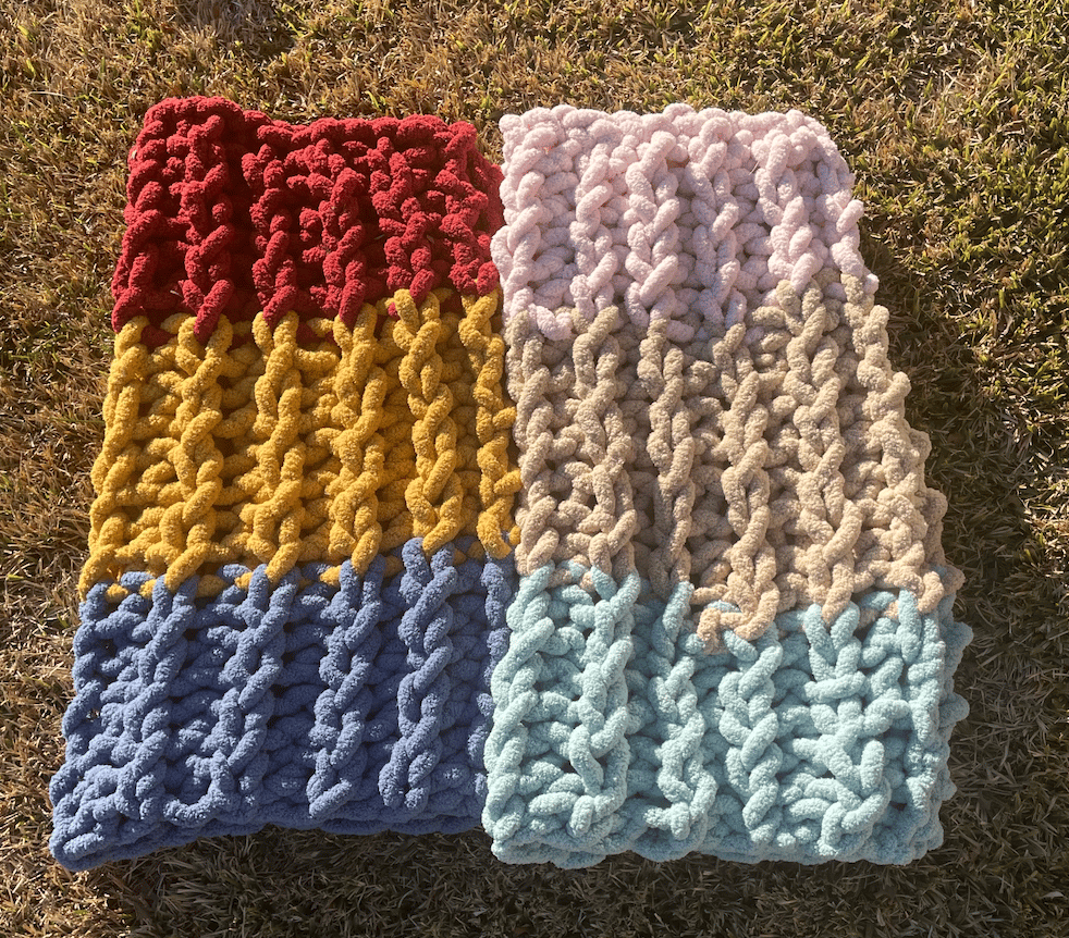Image of Knit Baby Blanket 