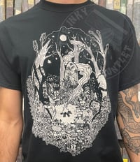Image 1 of BIG GLADE ENERGY GOBLIN T-SHIRT // BLACK