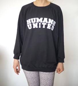 Image of HUMANS UNITED Sweater Schwarz