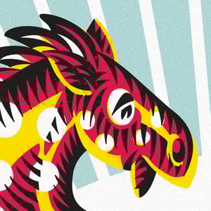 Image of 'Panto!' Open Edition Print