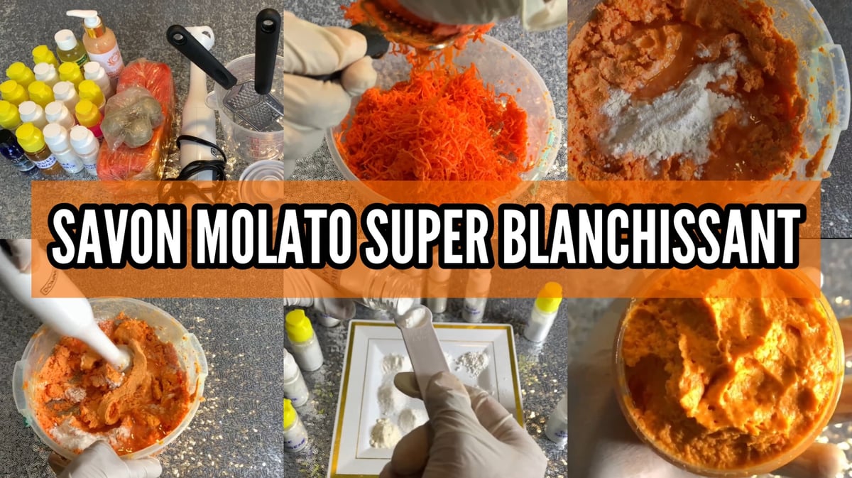Savon Molato Hyper Éclaircissant 100g - Naturel, à L'Alpha Arbutin Et Vitamine C