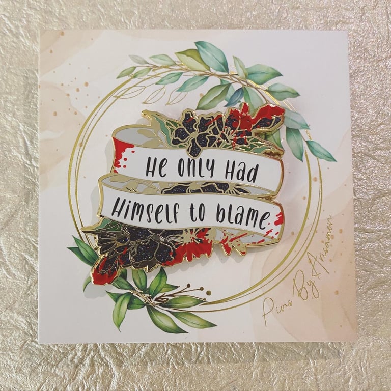 He Only Had Himself to Blame