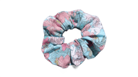 Blue Sea Scrunchie