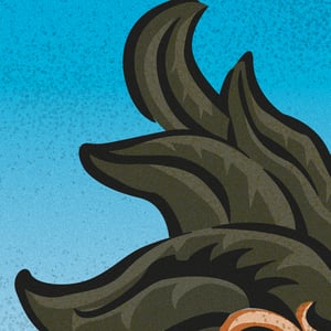 Image of 'Black Tail Hen' Open Edition Print