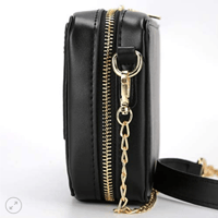 Image 4 of CASSETTE TAPE HAND BAG WITH CHAIN STRAP PURSE 