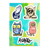 NEW!! R. Land Multi-Sticker Sheet( Series 1)  