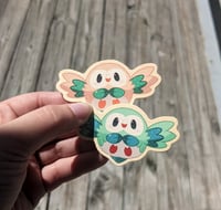 Image 1 of Wooden Rowlet Pins