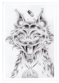 Image 1 of Cringe cat print