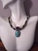 Image of LARIMAR PENDANT NECKLACE WITH AMETHYST 