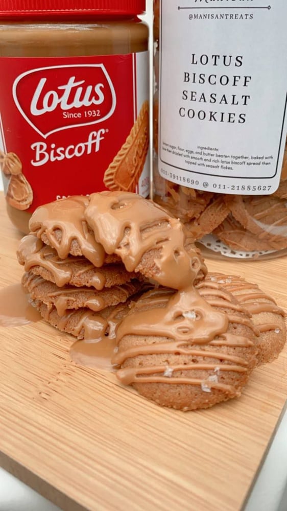 Image of Lotues Biscoff Seasalt Cookies