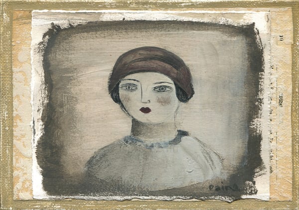Image of Woman With Hat