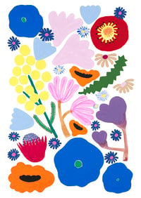 A1 Flower Medley II fine art paper print
