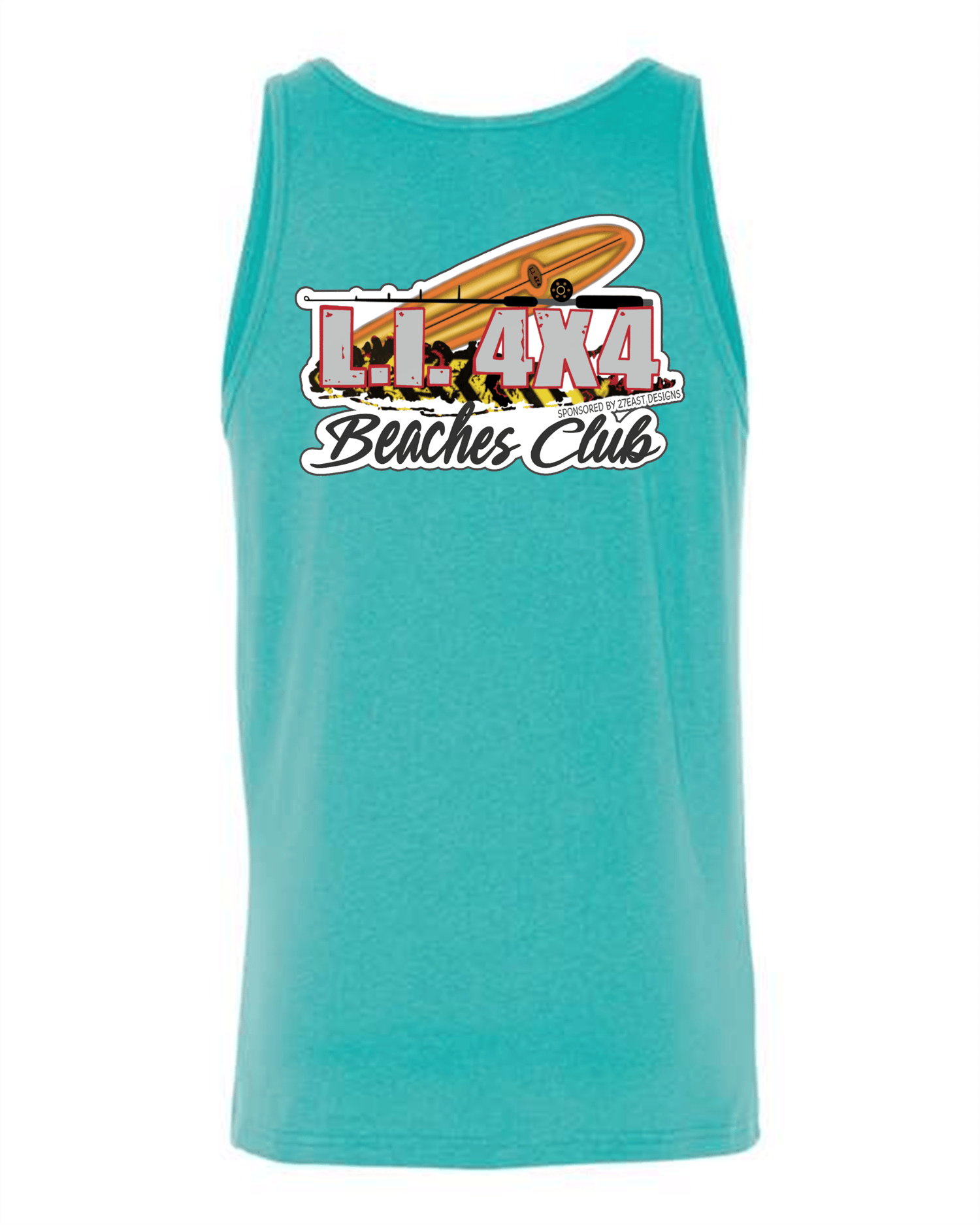 Image of Men's Club Tank Top- Teal