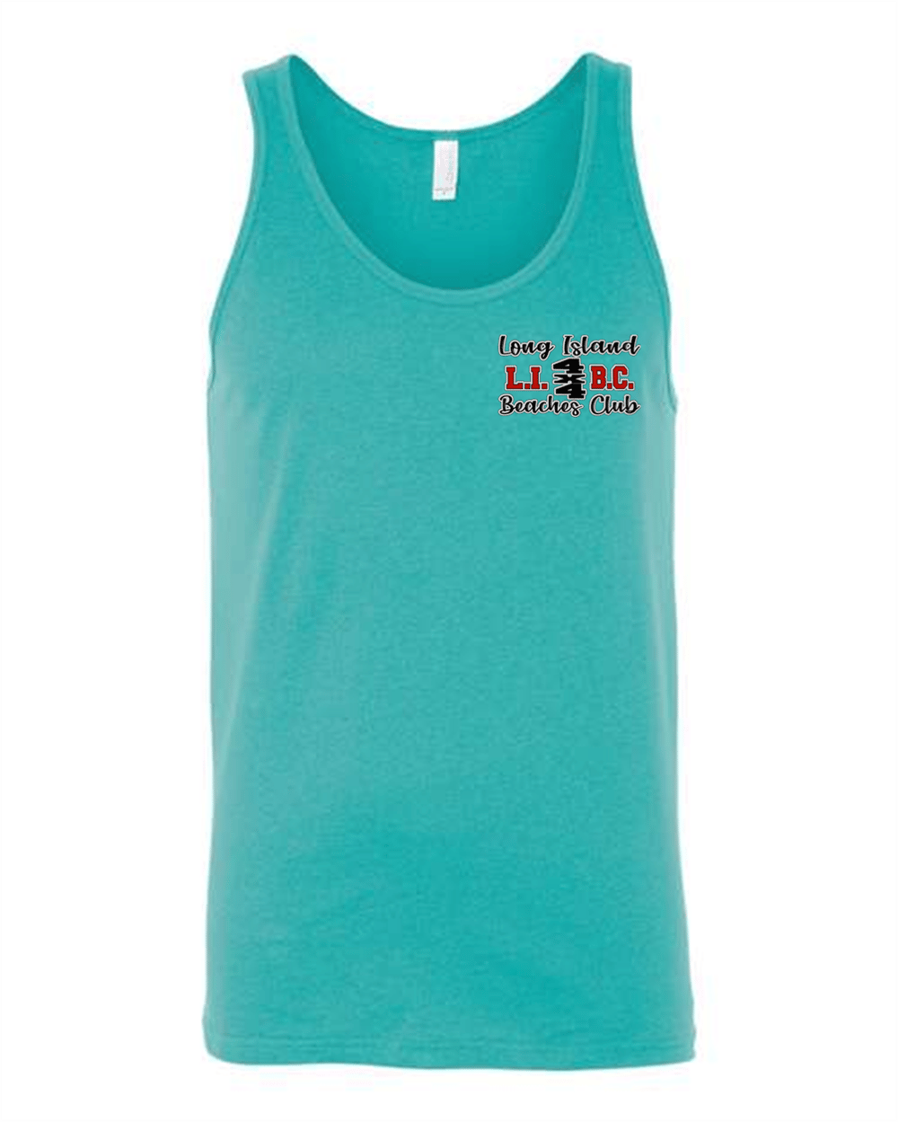 Image of Unisex Club Tank Top- Teal  PICK UP