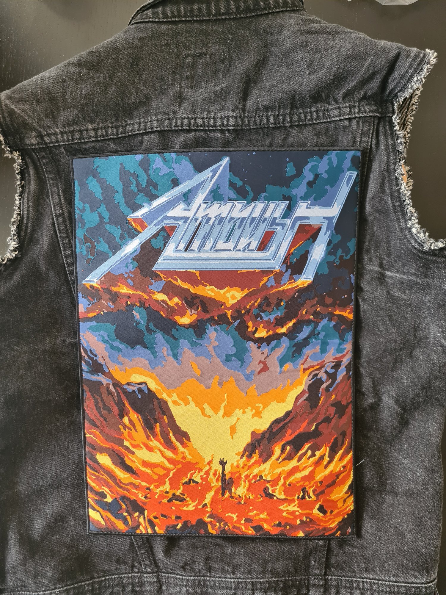 Image of NEW** Backpatch Firestorm