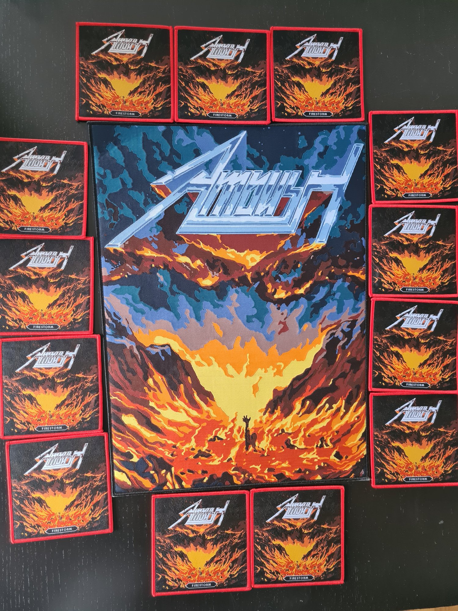 Image of NEW** Backpatch Firestorm