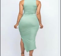 Image 3 of Split Maxi Dress Green Bay