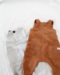 Image 2 of LINEN ROMPER -long style 