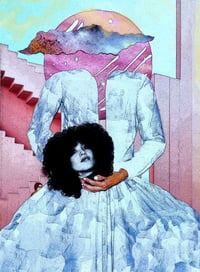 Image 1 of WHERE IS YOUR HEAD? Headless Muse in Surreal Geometry