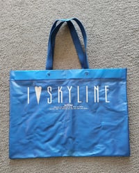 I ❤️ Skyline Vinyl Tote Bag 