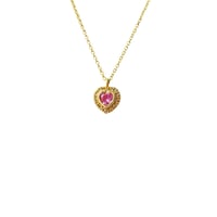 Image 1 of Pink Heart Necklace
