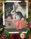 Still Life with Bunny Giclee Print