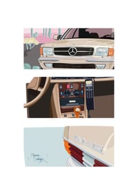 Image 1 of MERCEDES 560 COMIC